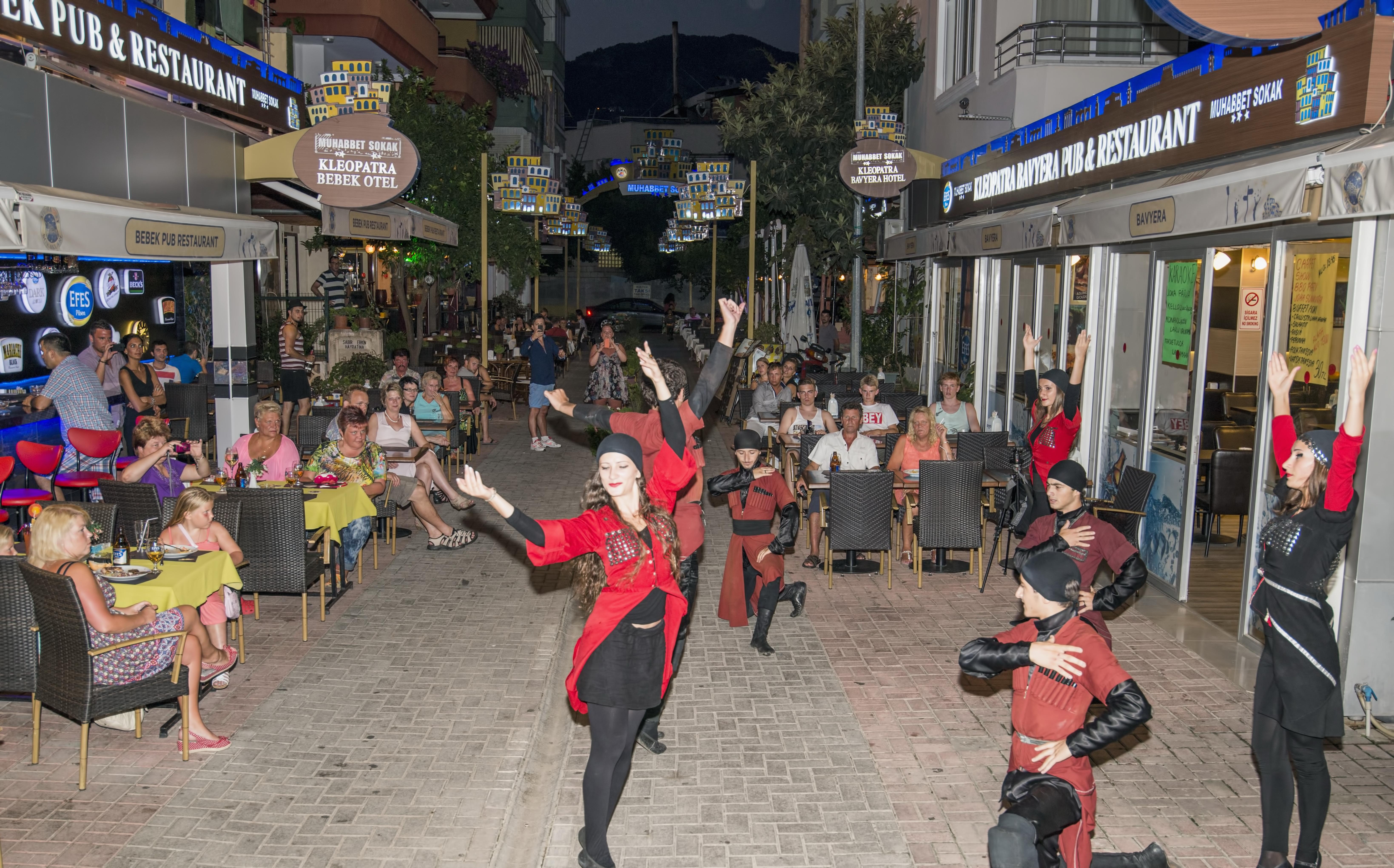 Kleopatra Develi Hotel Alanya Bagian luar foto